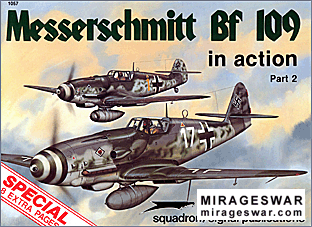 Squadron-Signal - Messerschmitt Bf109 In Action n 1057 (Part 2)(Special)
