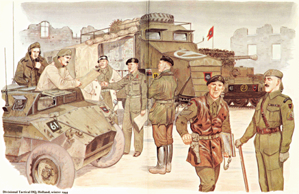 OSPREY VANGUARD 09 - British guards armoured division 1941-45