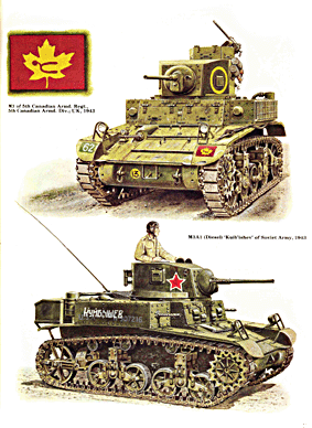 OSPREY VANGUARD 17 - The Stuart light tank series