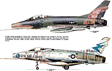 Squadron Signal Aircraft In Action n 1009 F-100 Super Sabre