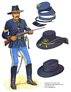 Osprey Warrior 04 - U.S. Cavalryman 1865 - 1890