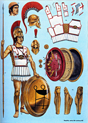 Osprey Warrior 27 - Greek Hoplite 480323 BC