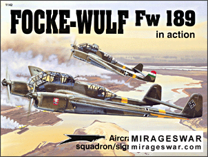 Squadron Signal - Aircraft In Action 1142 FW-189