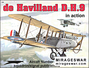 Squadron Signal - Aircraft In Action  1164 de Havilland DH-9