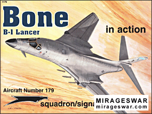 Squadron Signal - Aircraft In Action 1179 Bone B-1 Lancer