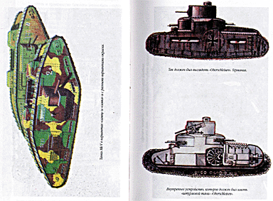Иллюстрированный справочник танки первой мировой войны