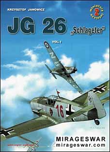 Kagero Miniatury Lotnicze 2 - Jg-26 Schlageter (Vol. 1)