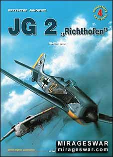 Kagero Miniatury Lotnicze  4 - JG 2 Richthofen 1942 - 1943
