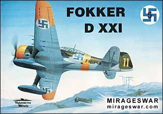 Wydawnictwo Militaria Avia  5 - Fokker D XXI