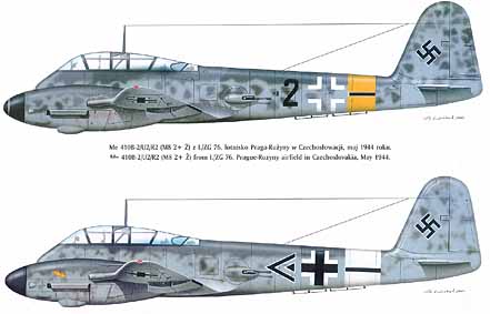Kagero Miniatury Lotnicze 13 - Me 410 In Combat