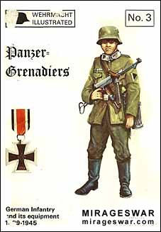 Almark Wehrmacht illustrated No. 3 – Panzer Grenadiers. German Infantry & its equipment 1939-45 (Almark Publishing)