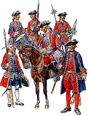 Osprey Men-at-Arms 304 - Louis XV's Army (3)