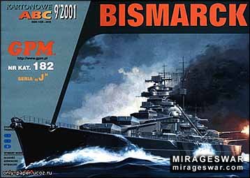 GPM 182 -Battleship DKM - Bismark.