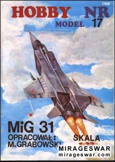 MiG 31. Hobby model