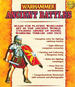 Warhammer - Ancient Battles (Rulebook)