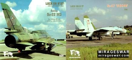 Su-22M3 (Lock on 27) and Su-27 (Lock on 17)
