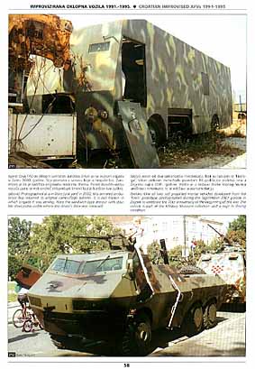 Croatian Improvised AFV's 1991-1995 a pictorial history