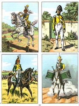 Les uniformes du Premier Empire - Tome 6: Dragons et Guides D'Etat-Major