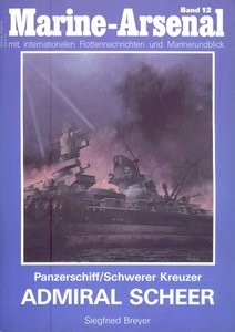 Marine-Arsenal 12 - Panzerschiff - Schwerer Kreuzer Admiral Scheer