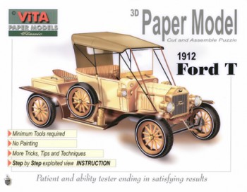 Ford T 1912 (VITA Paper Models)
