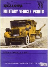 Bellona Military Vehicle Prints 28 - Sk Kfz 11