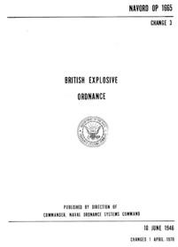 British explosive ordnance (  )