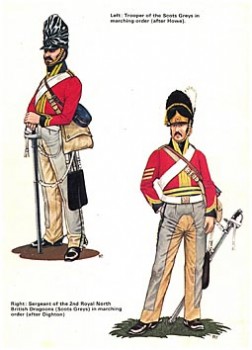 Soldiers of the Napoleonic Wars (8) - The Union Brigade - British Cavalry at Waterloo June 1815