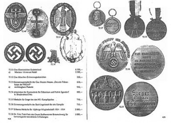 Katalog der Orden und Ehrenzeichen des Deutschen Reiches 1871-1945