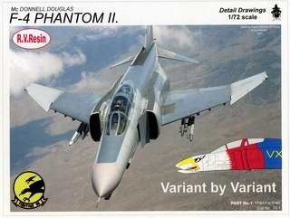 McDonnell Douglas F-4 Phantom II. Variant by Variant. Part 1 [Detail Drawings]