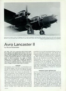 Avro Lancaster Mk.II [Aircraft Profile 235]