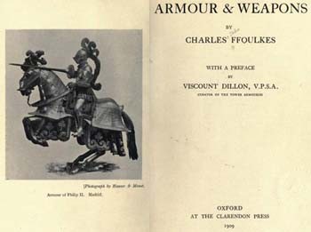 Armour & Weapons [Clarendon Press 1909]