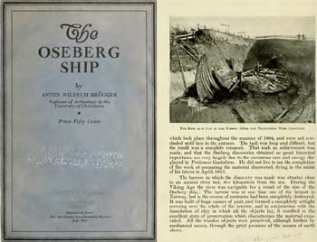 The Oseberg ship [The American-Scandinavian Review]