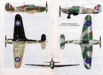 Typy Broni i Uzbrojenia 50+132 - Hawker Hurricane