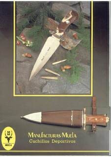 Catalogo cuchillos Muela 1987