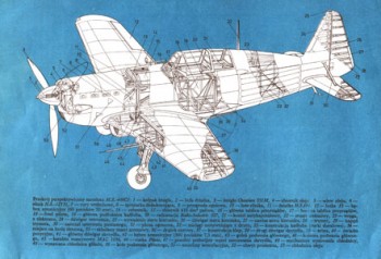 Samolot mysliwski M.S.-406C1 Typy Broni i Uzbrojenia 80