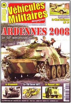 Vehicules Militaires Magazine 25 - 2009