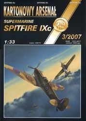 Spitfire IXc-Halinski Kartonowy Arsenal (3`2007)