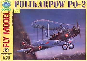 Fly Model  39 - Polikarpow Po-2