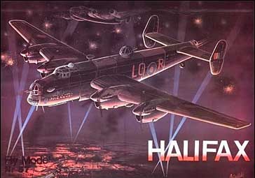 Fly Model  57 -  Hanley Halifax B MkII