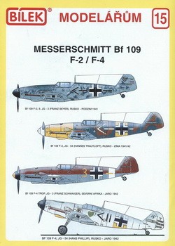 Messerschmitt Bf-109F [Bilek Modelarum 15]