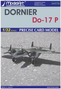 ModelArt - Dornier Do-17 P (German/Bulgarian)