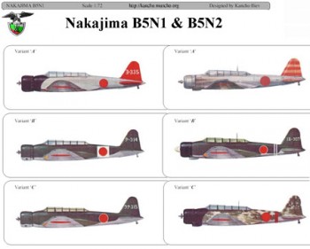Kancho Iliev - Nakajima B5N1 & B5N2