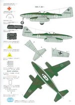 Bunrin Do Famous Airplanes of the world 002 Me-262