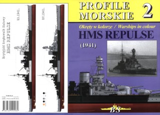 Profile Morskie 2 (Okrety w kolorze/Warships in Colour): HMS REPULSE (1941)