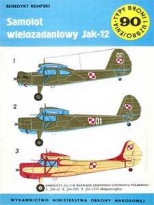 Samolot wielozadaniowy Jak-12 [Typy Broni i Uzbrojenia 090]