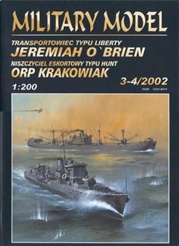 Military Model 3-4/2002 - Ship Jeremiah O'brien & ORP Krakowiak