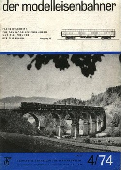 Modell Eisenbahner 1974 04