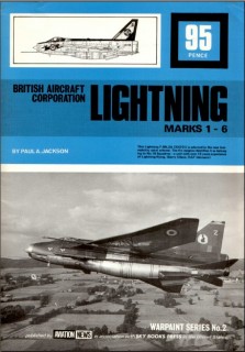 British Aircraft Corporation Lightning Marks 1-6 (Warpaint Series No. 2)