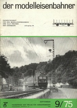 Modell Eisenbahner 1975 09