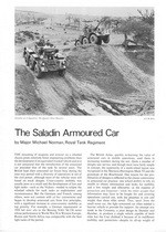 AFV Weapons Profile 27 - Saladin Armoured Car
